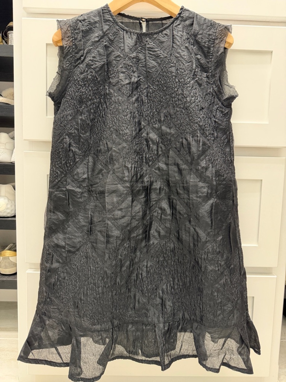 Elegant Black Sleeveless Dress